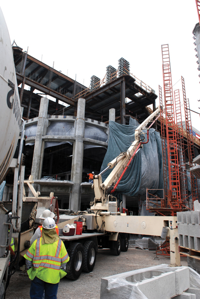 Multiple Pumps Perform for Art Center Construction